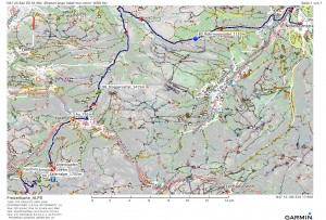 MTB Alpencross, Route Oberstdorf - Faschina
